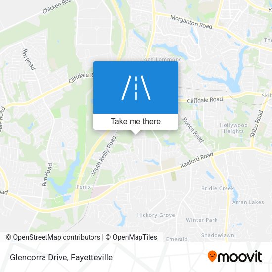 Mapa de Glencorra Drive