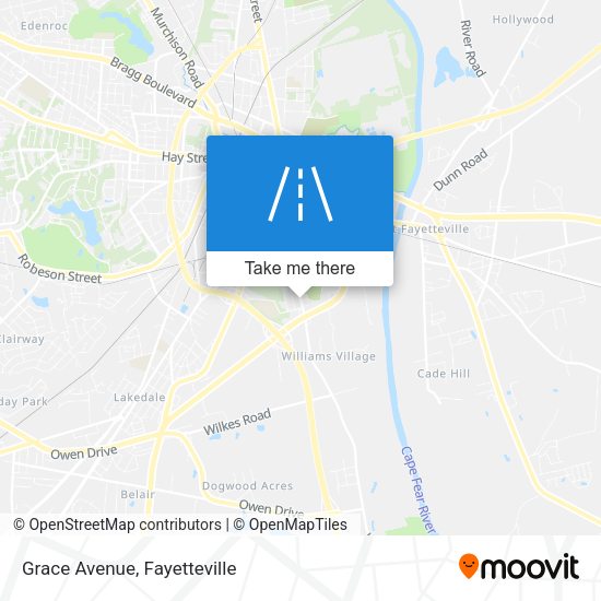Mapa de Grace Avenue