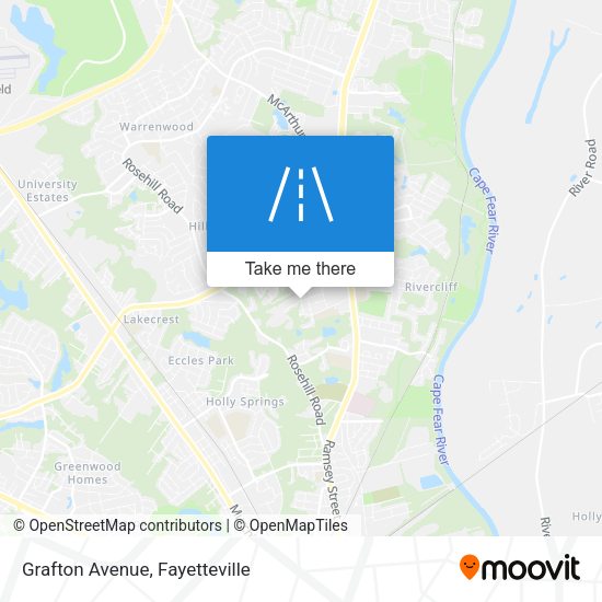 Mapa de Grafton Avenue