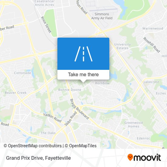Grand Prix Drive map