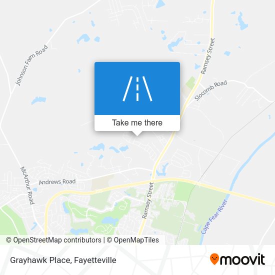 Mapa de Grayhawk Place
