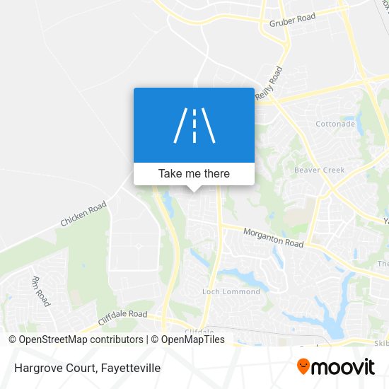 Mapa de Hargrove Court