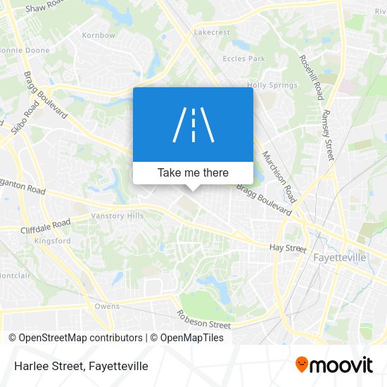 Mapa de Harlee Street