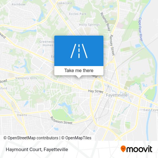 Mapa de Haymount Court