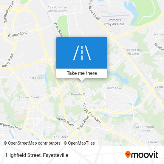 Mapa de Highfield Street