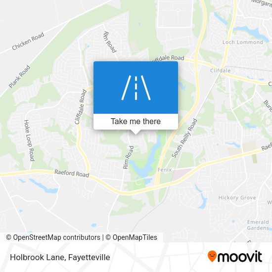 Mapa de Holbrook Lane