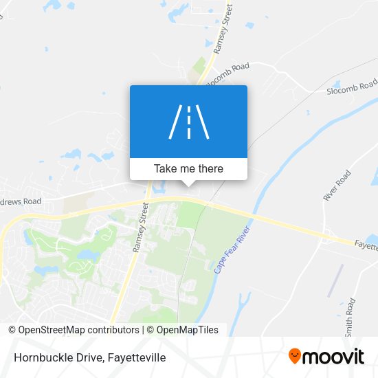 Hornbuckle Drive map