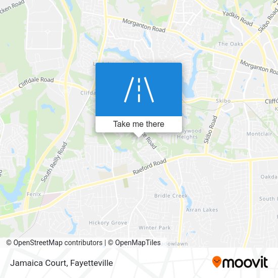 Jamaica Court map