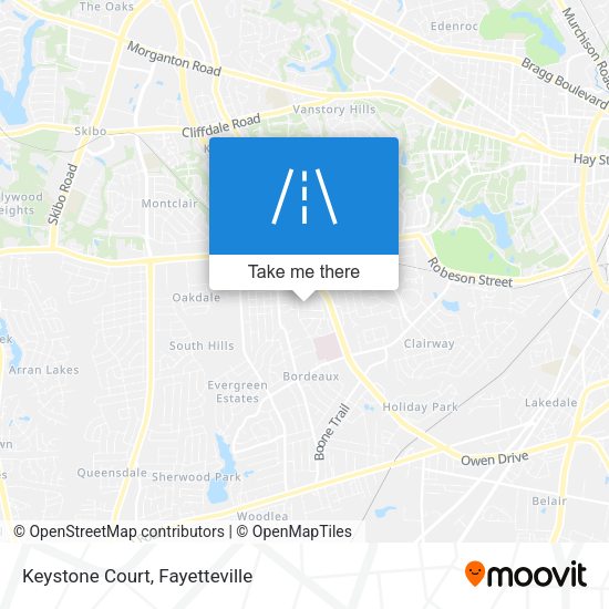 Keystone Court map