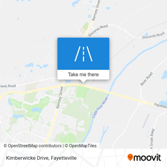 Kimberwicke Drive map
