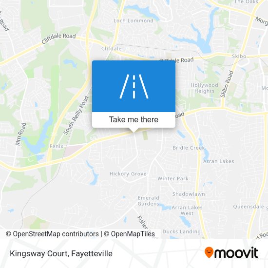 Mapa de Kingsway Court