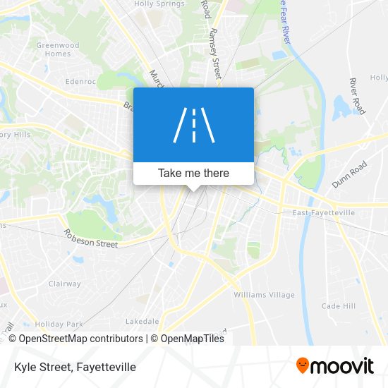 Mapa de Kyle Street