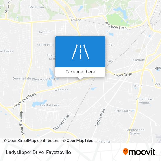 Mapa de Ladyslipper Drive