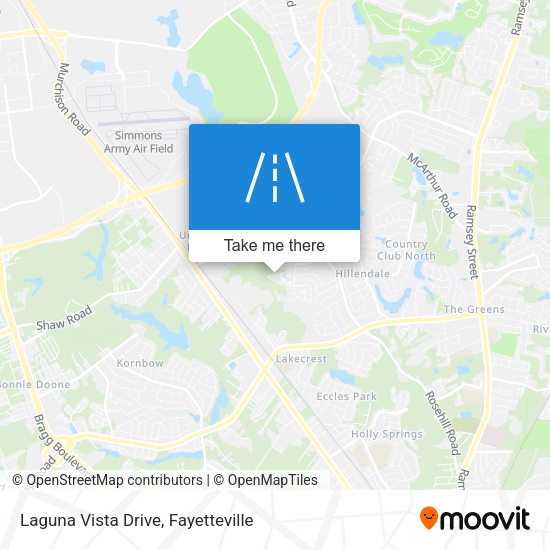Laguna Vista Drive map