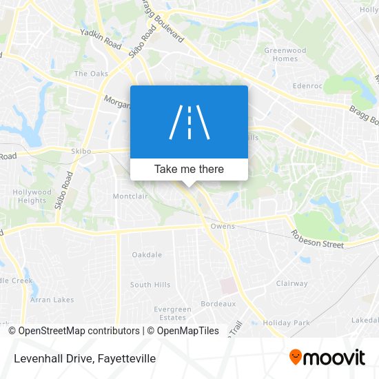 Levenhall Drive map
