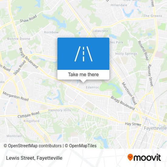 Mapa de Lewis Street