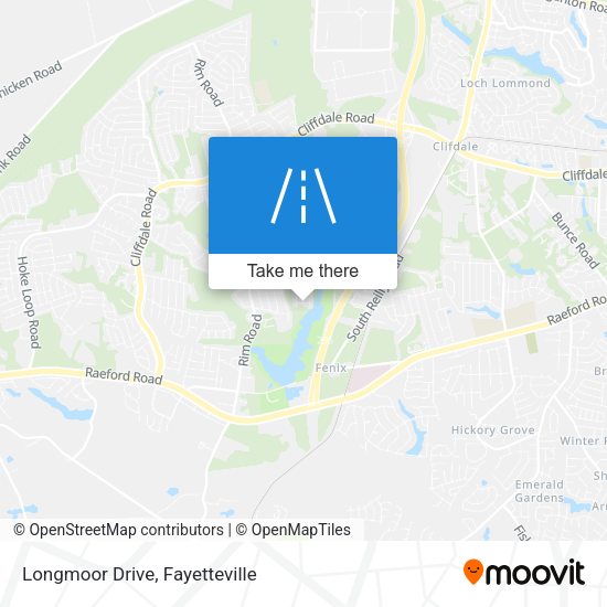 Longmoor Drive map