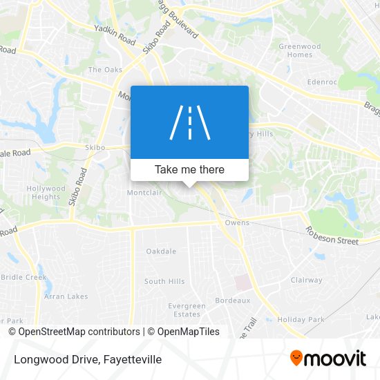 Mapa de Longwood Drive