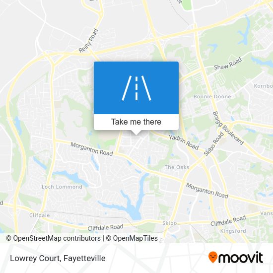 Mapa de Lowrey Court