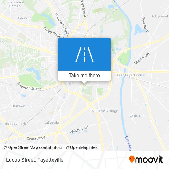 Mapa de Lucas Street