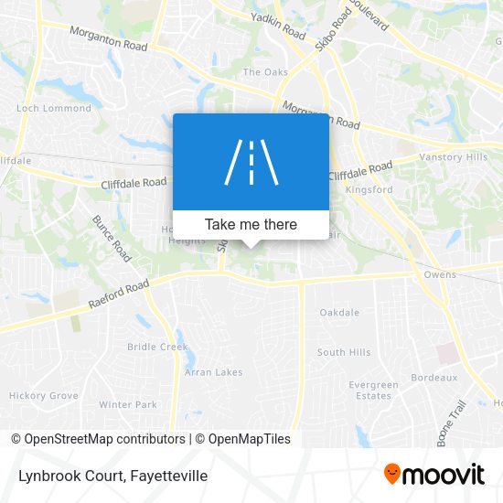 Mapa de Lynbrook Court