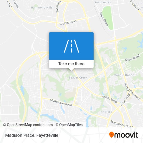 Mapa de Madison Place