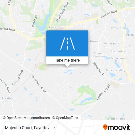 Mapa de Majestic Court