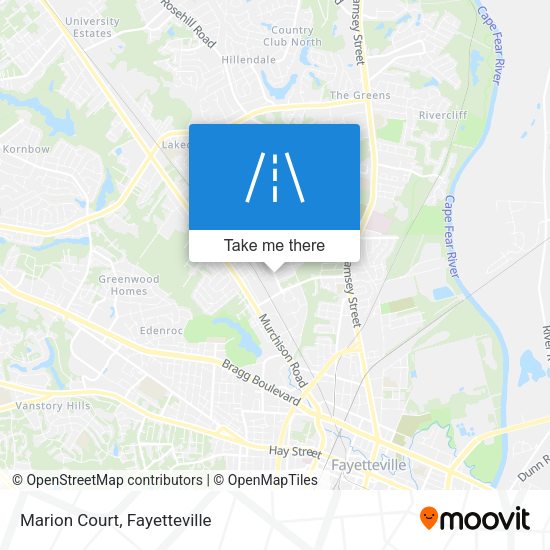 Mapa de Marion Court