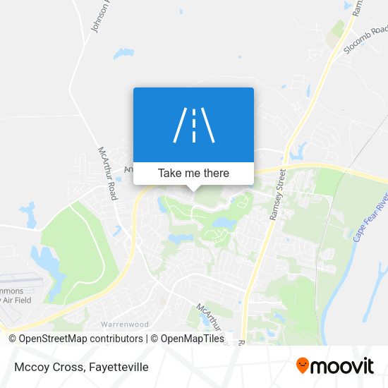 Mapa de Mccoy Cross