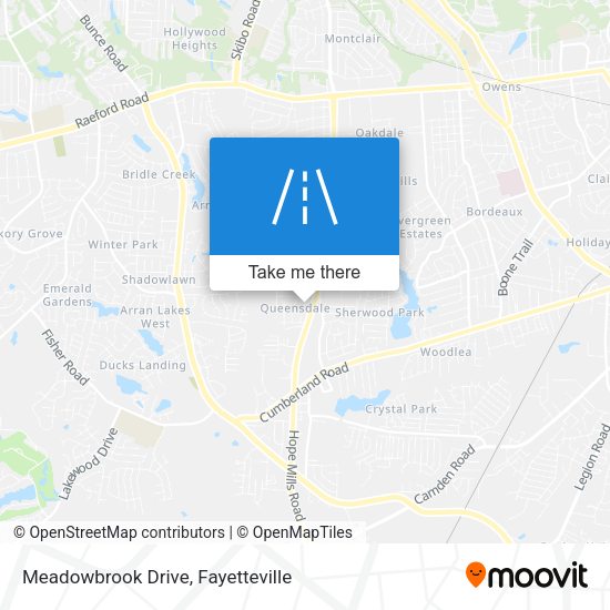 Mapa de Meadowbrook Drive