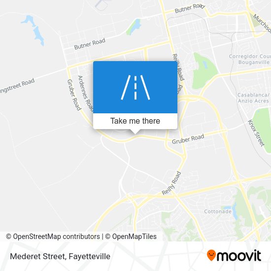 Mederet Street map
