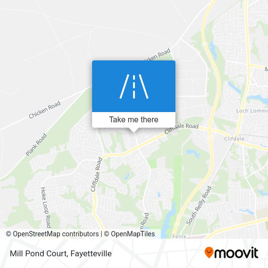 Mill Pond Court map