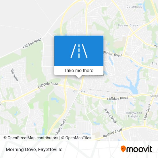 Morning Dove map