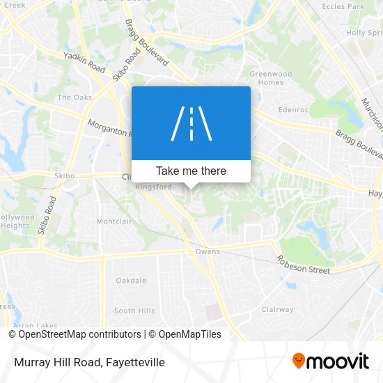 Mapa de Murray Hill Road