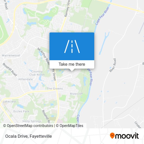 Mapa de Ocala Drive