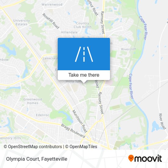 Olympia Court map