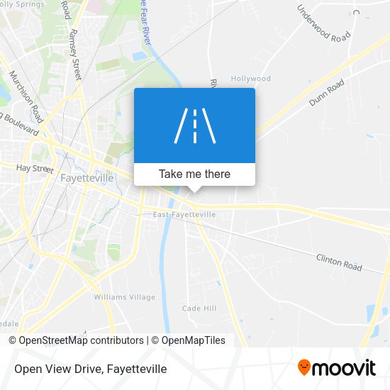 Open View Drive map
