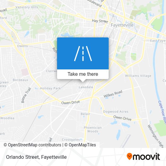 Orlando Street map