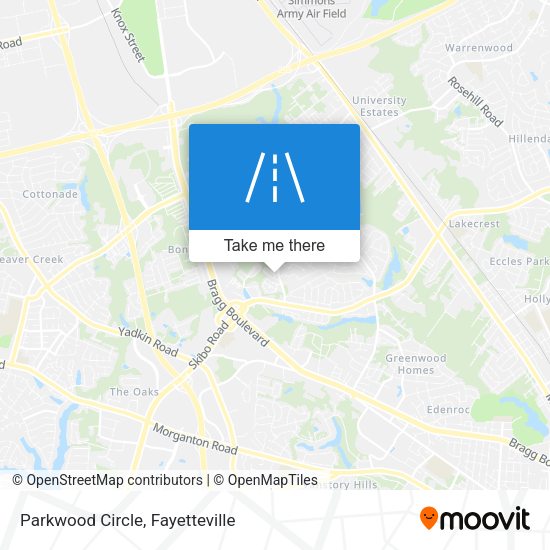 Mapa de Parkwood Circle