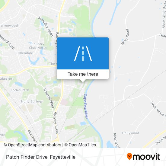 Patch Finder Drive map
