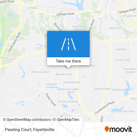 Pawling Court map
