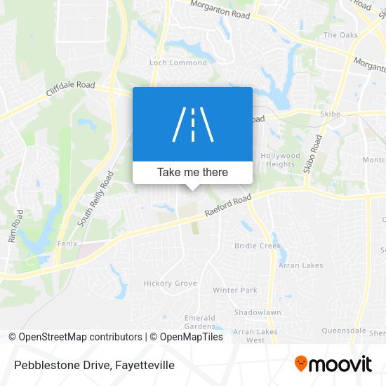 Mapa de Pebblestone Drive