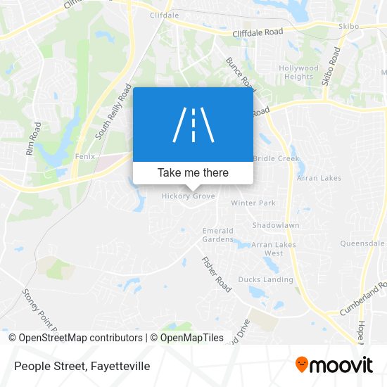 People Street map