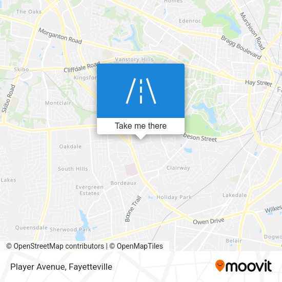 Mapa de Player Avenue