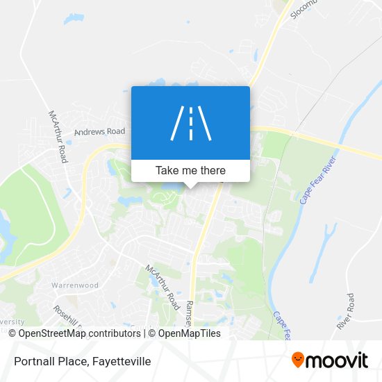 Mapa de Portnall Place