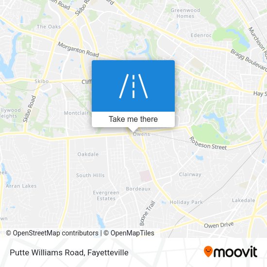 Putte Williams Road map