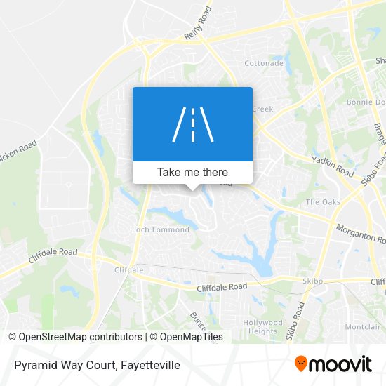 Mapa de Pyramid Way Court