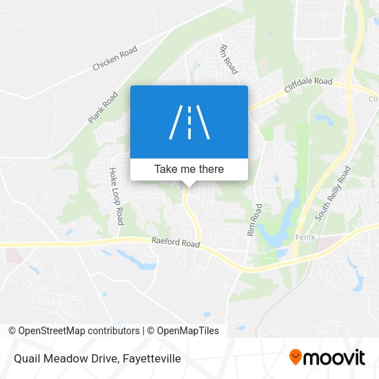 Quail Meadow Drive map