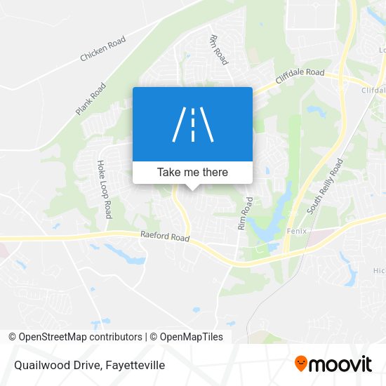 Quailwood Drive map