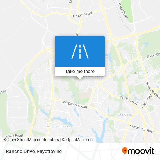 Mapa de Rancho Drive